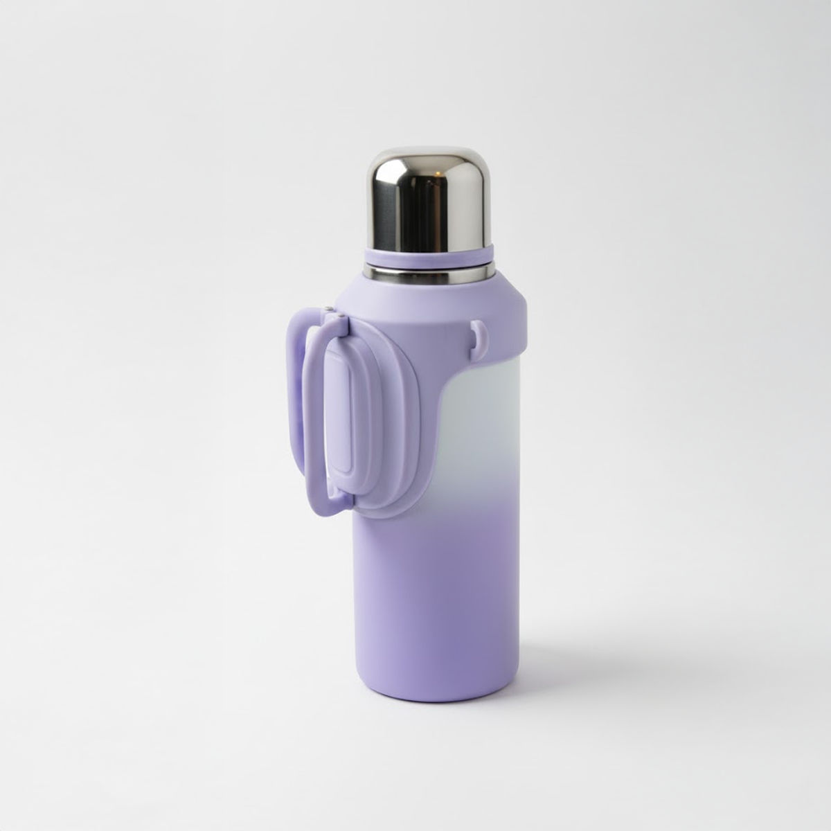 Garrafa Térmica Lilás 1500ml com Infusor e Alça - Imagem 2