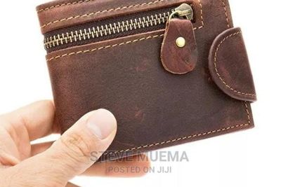 Pure leather wallet