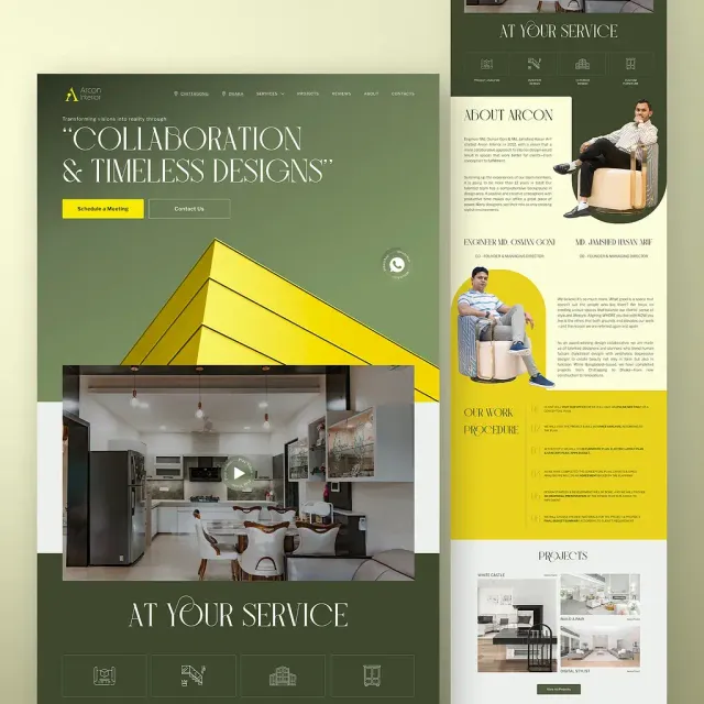 Arcon Interior — From Social Presence To Digital Authority