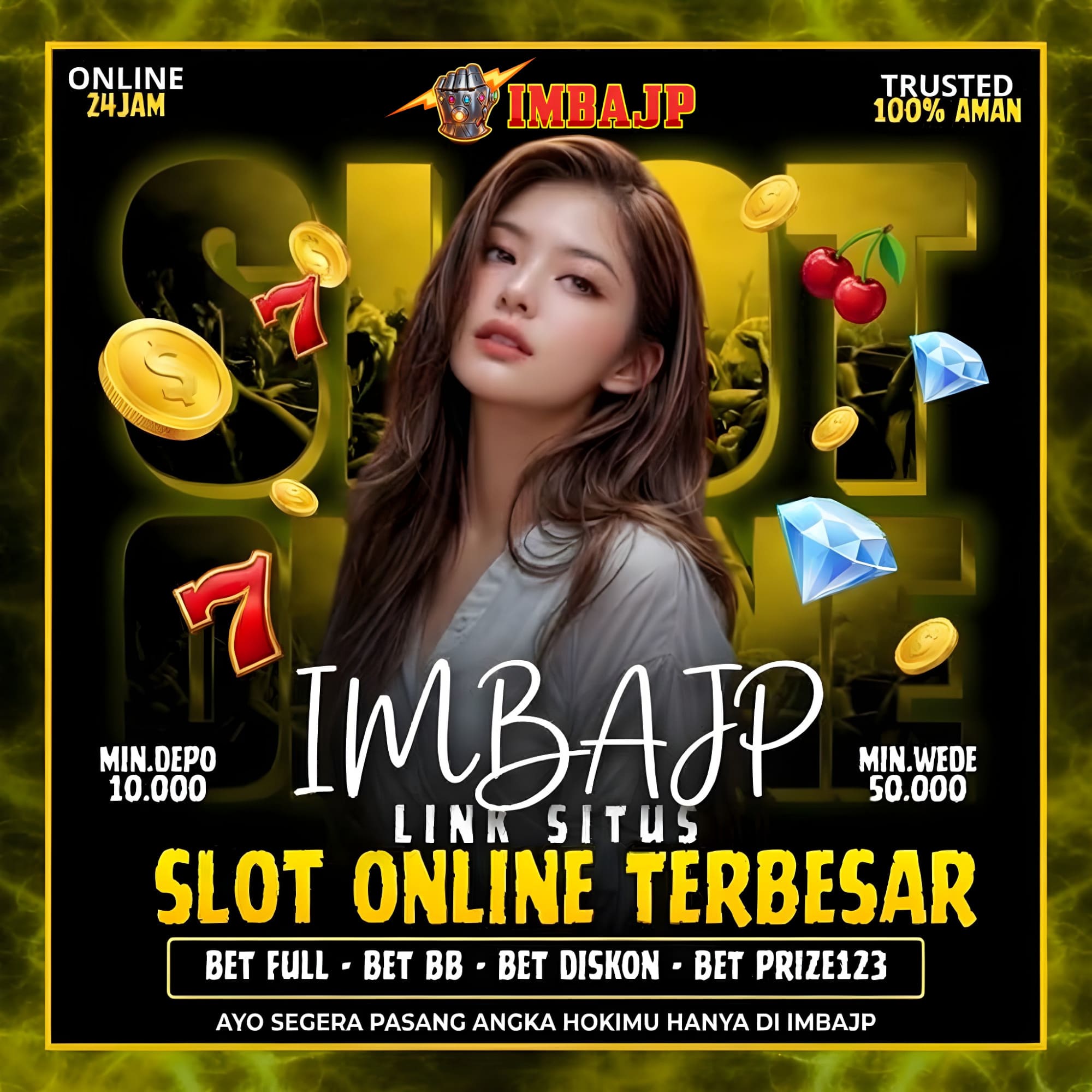 Login IMBAJP dan akses link alternatif situs Slot Online Macau 4D terpercaya