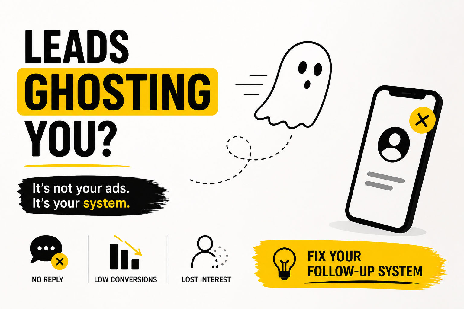Why Your Best Leads Are “Ghosting” You (And How to Fix the System)