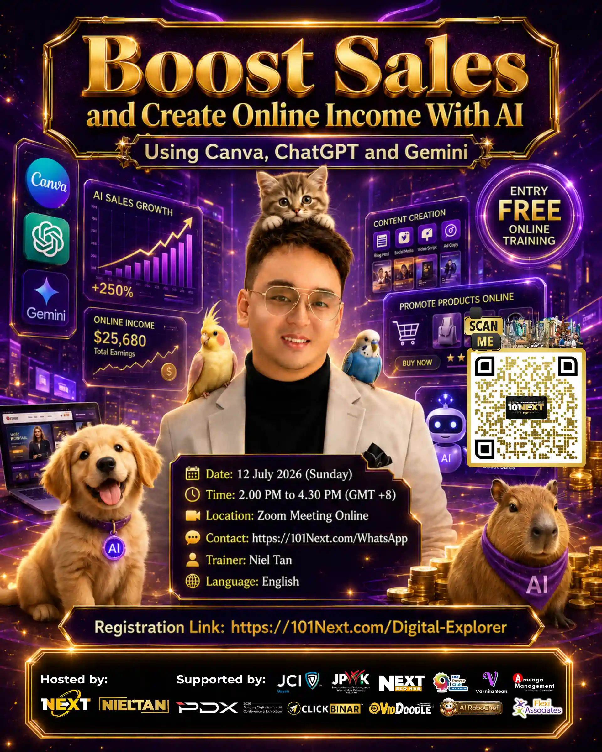 Landing page image