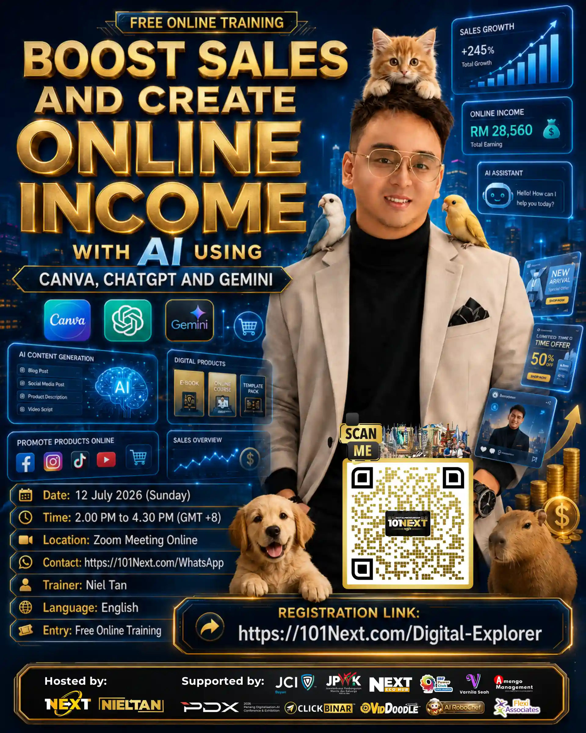 Landing page image