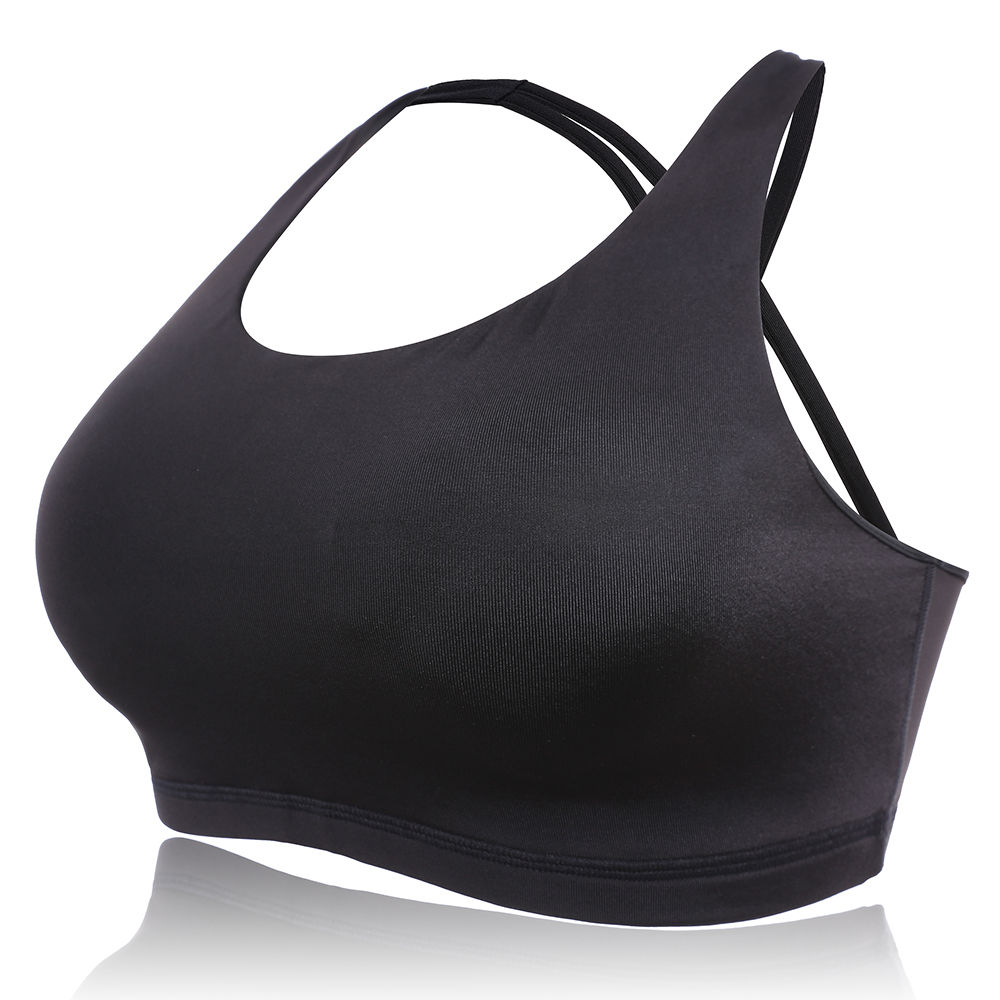 Banggood KISSLACE Seamfree Padded Wireless Full Coverage Back Criss-Cross Straps Women Sports Bras