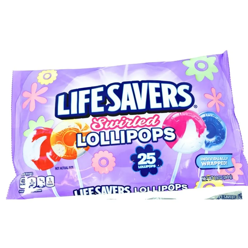 what happened to lifesaver swirl lollipops