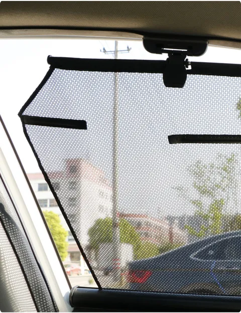 Auto Curtains For Cars, Auto Retractable Sunshade With Glass Lifting