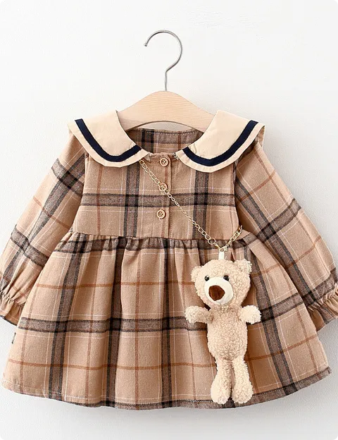 Baby Girl Spring And Autumn Long Sleeve Dress