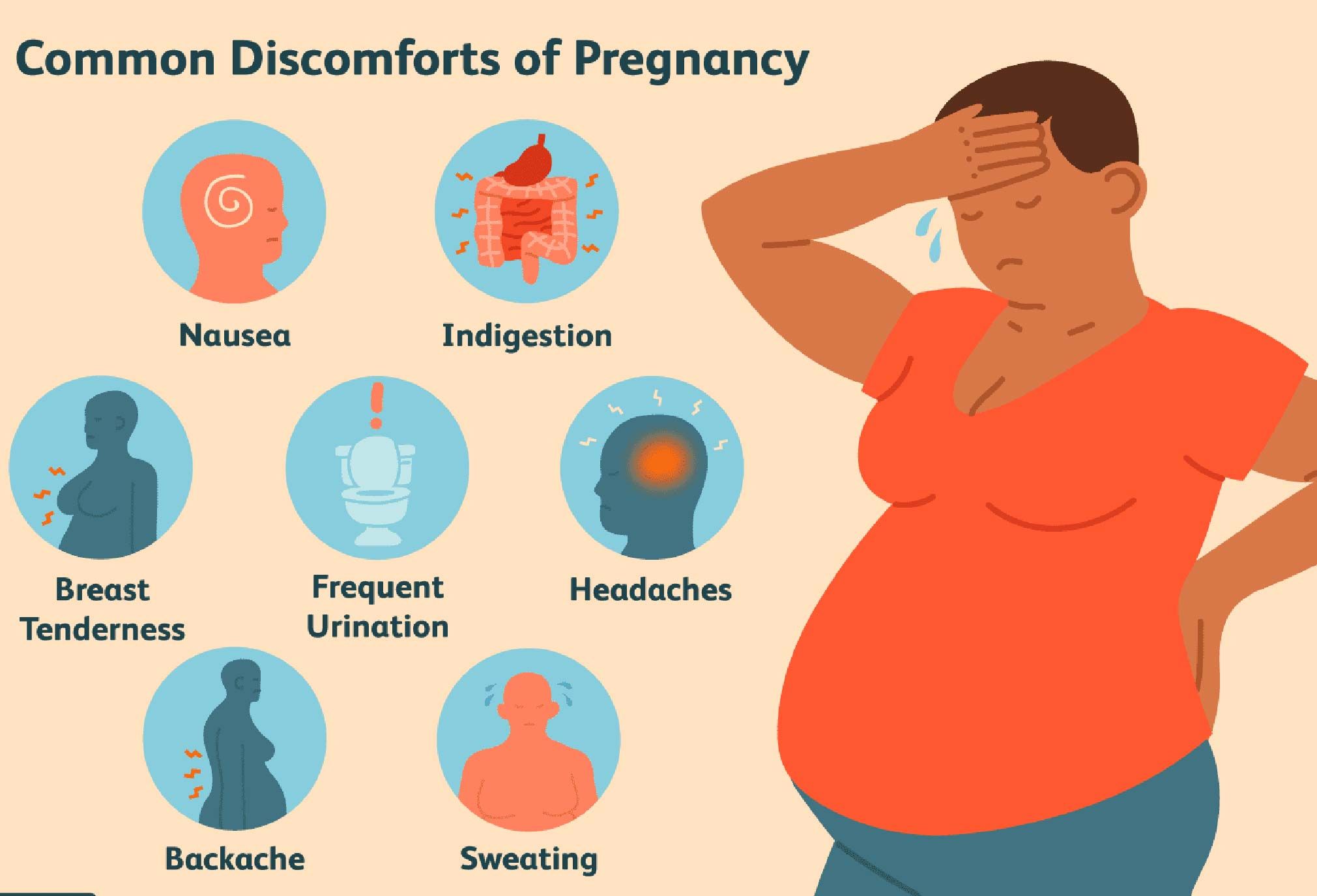 Common discomforts during pregnancy and how to alleviate them