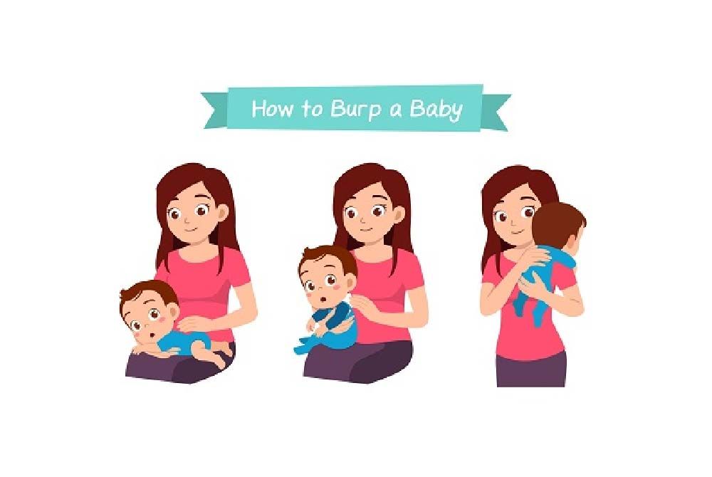 How to properly burp your baby after feeding