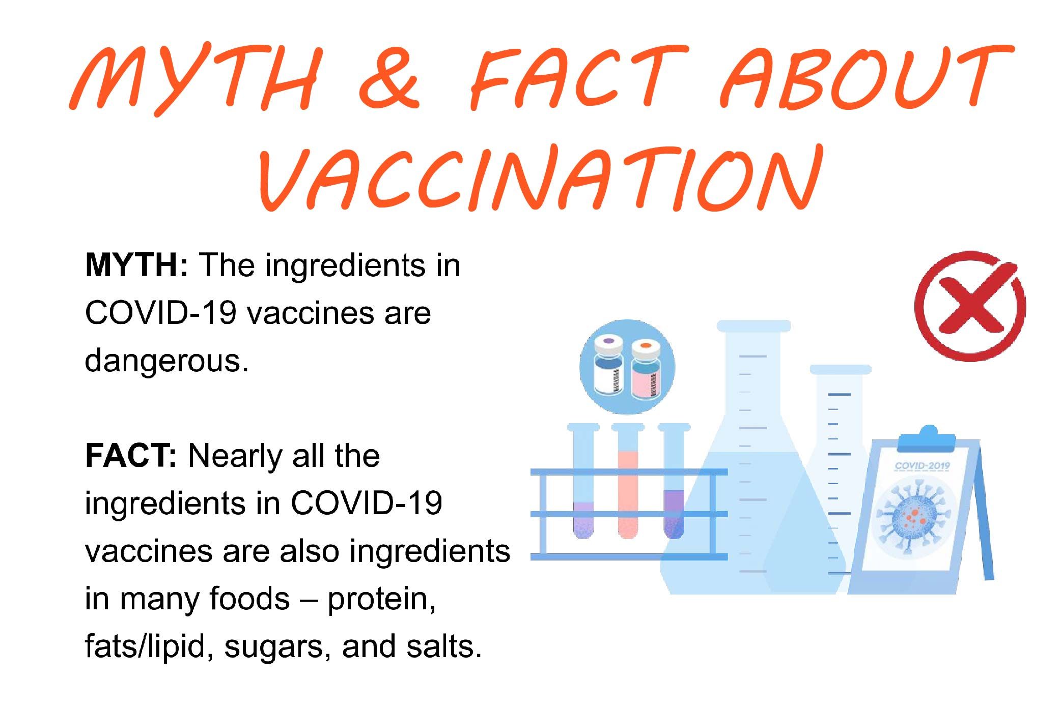 Myths about vaccinations