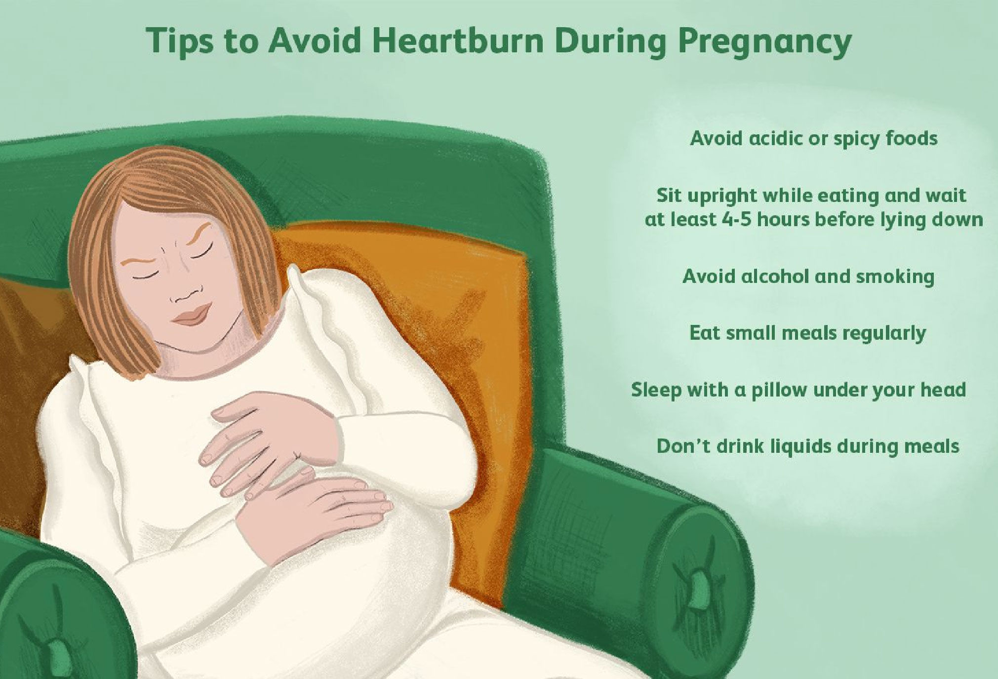 Pregnancy and exercise-induced heartburn: Managing symptoms