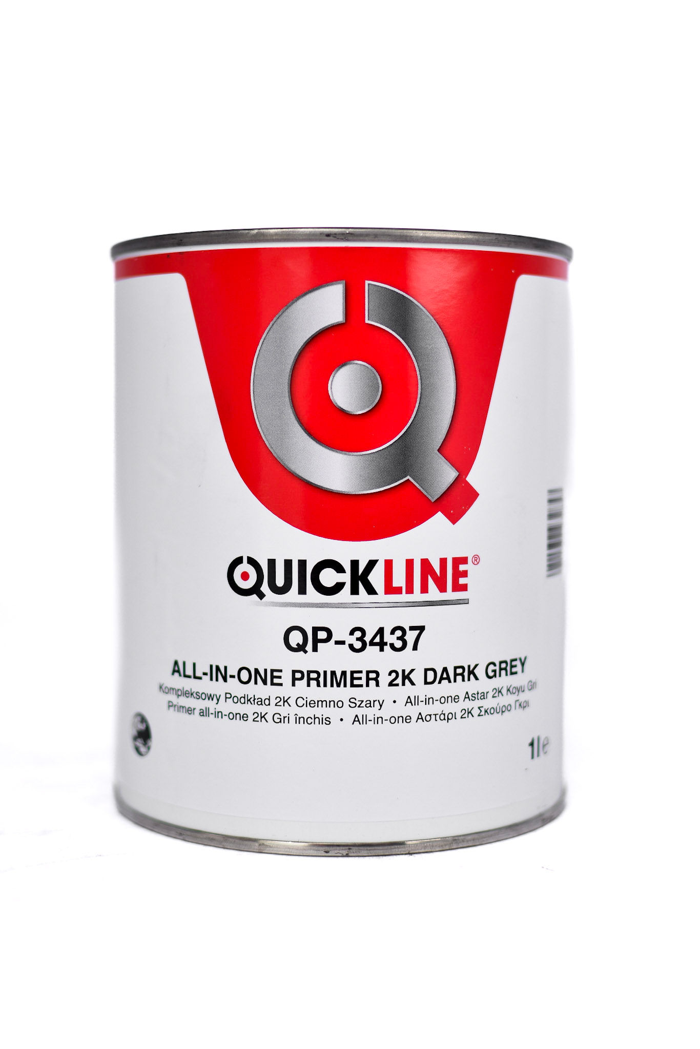 Грунт ALL-IN-ONE темно-сірий, 1л,  QL 3437  (затв. MS, QL 4210/4220/4230 затв. HS, QL 4410/4420)