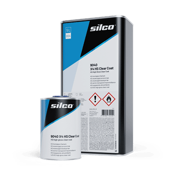 Лак HS X4 2:1 1л, Silco 9040 + швидкий затв. 500мл, Silco 9230 (Комплект)