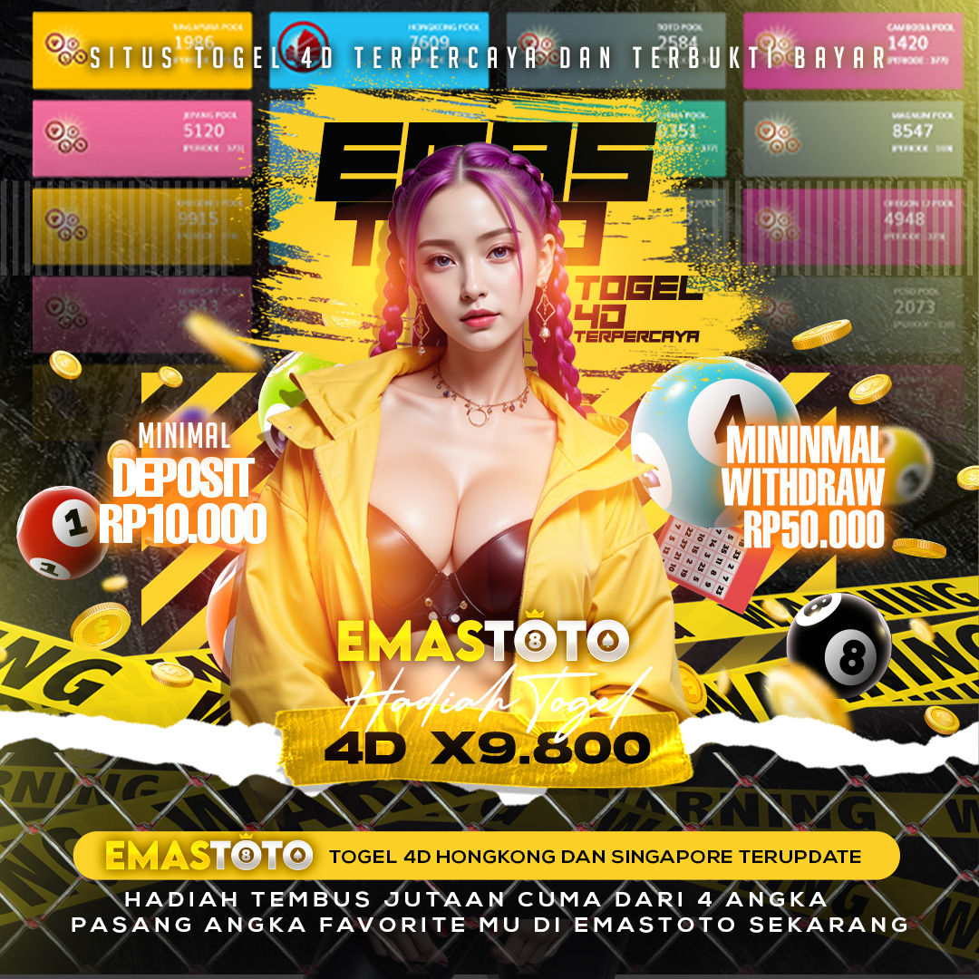 EMASTOTO ✈️ Login Situs Togel 4D Terpercaya & Terbaik Seindonesia