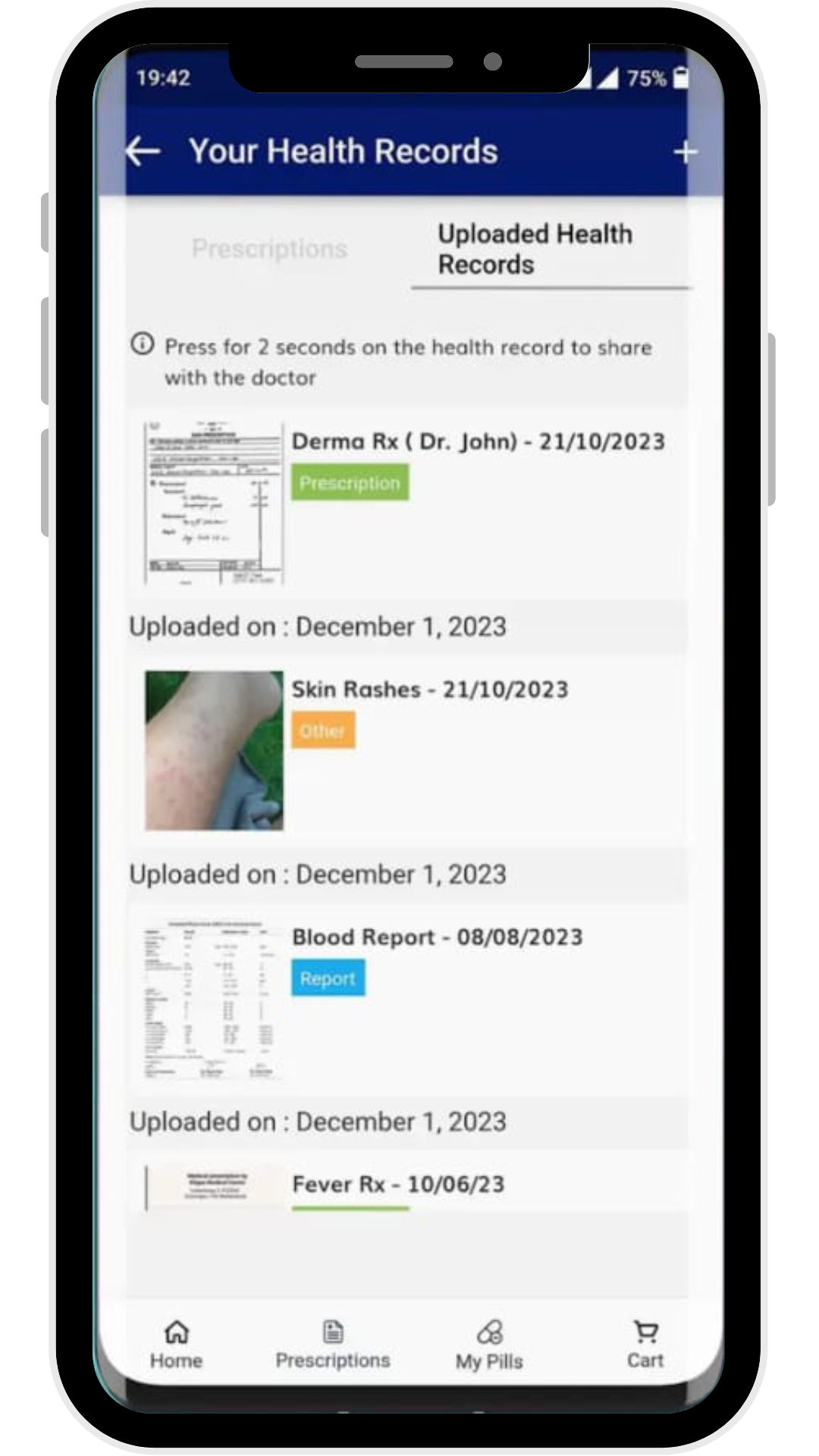 1Hat Digital Doctor Mobile App 2