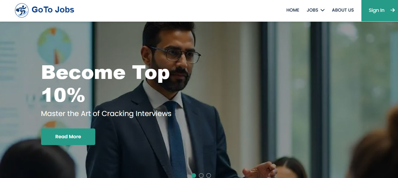 GoToJobs Website