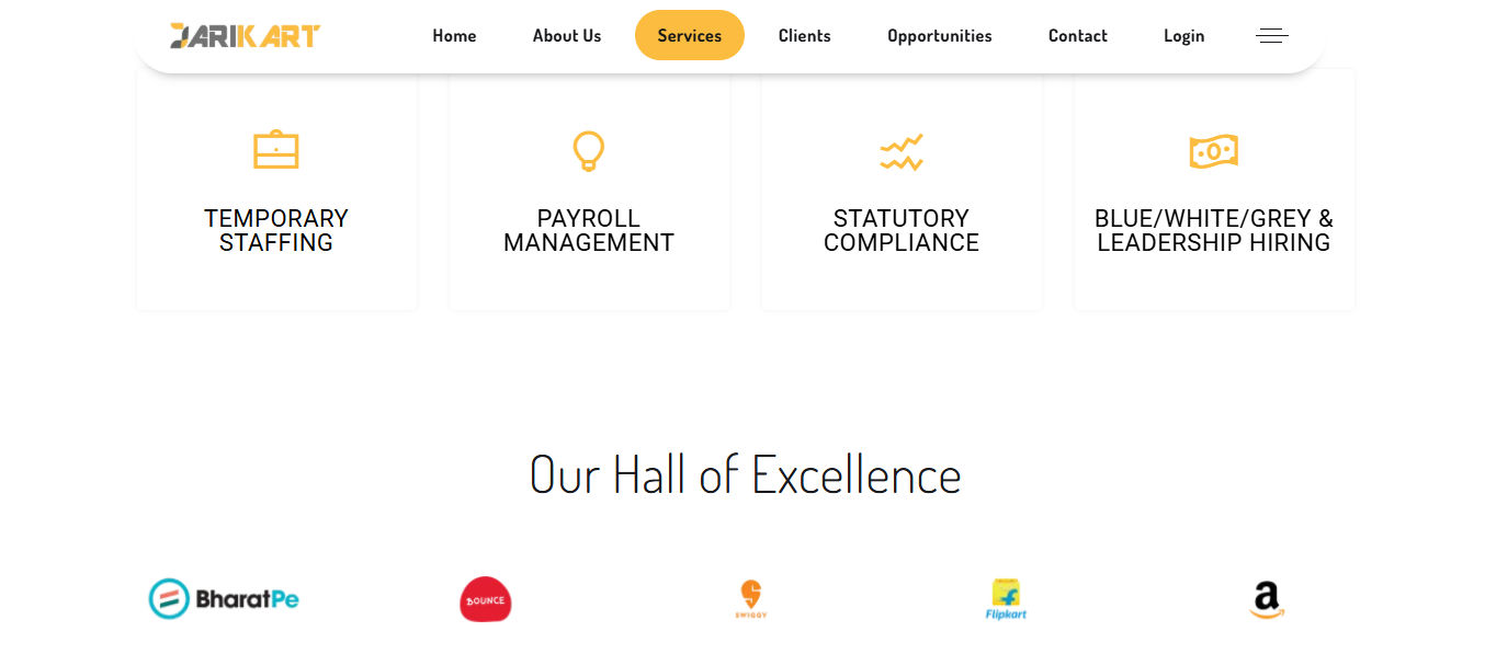 Jarikart Website 2