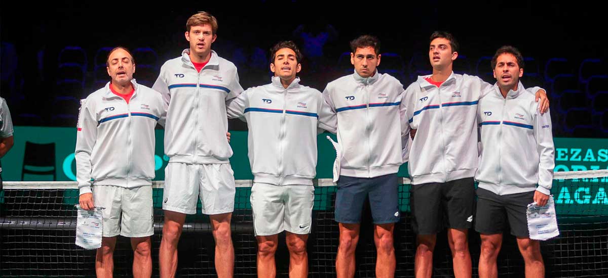 Chile es pura alegría en el inicio de las Finales de Copa Davis en Bolonia