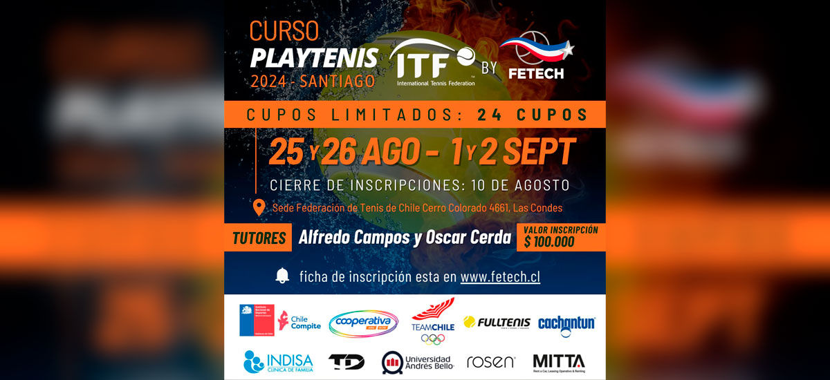Listado final Cuarto Curso Play Tennis 2024