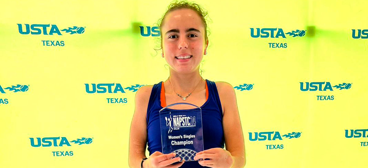 Martina Siebert festejó en Dallas por partida doble