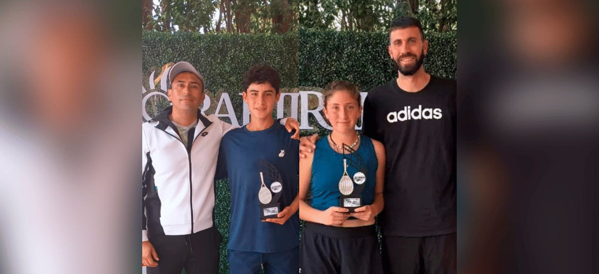 Ítalo Manniello y Fernanda Seguel fueron finalistas del G3 Paraguay Junior Open