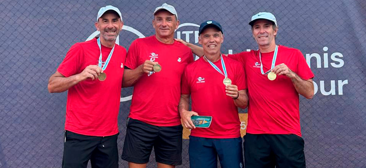 ¡Chile logró el tercer lugar en el Mundial Masters por equipos en Portugal!