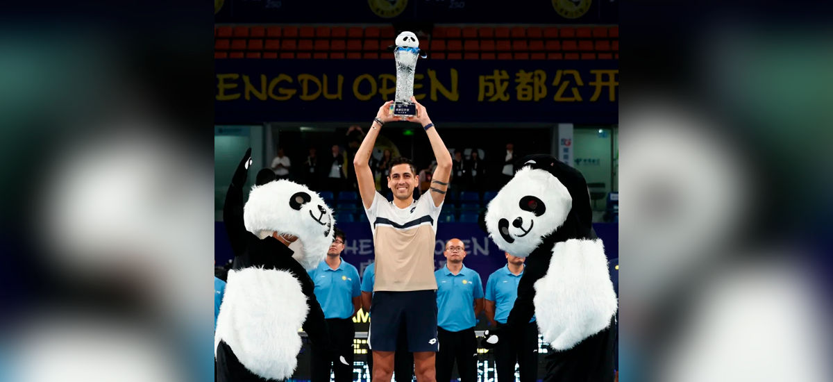 Alejandro Tabilo conquista Chengdú y suma tercer título ATP de su carrera