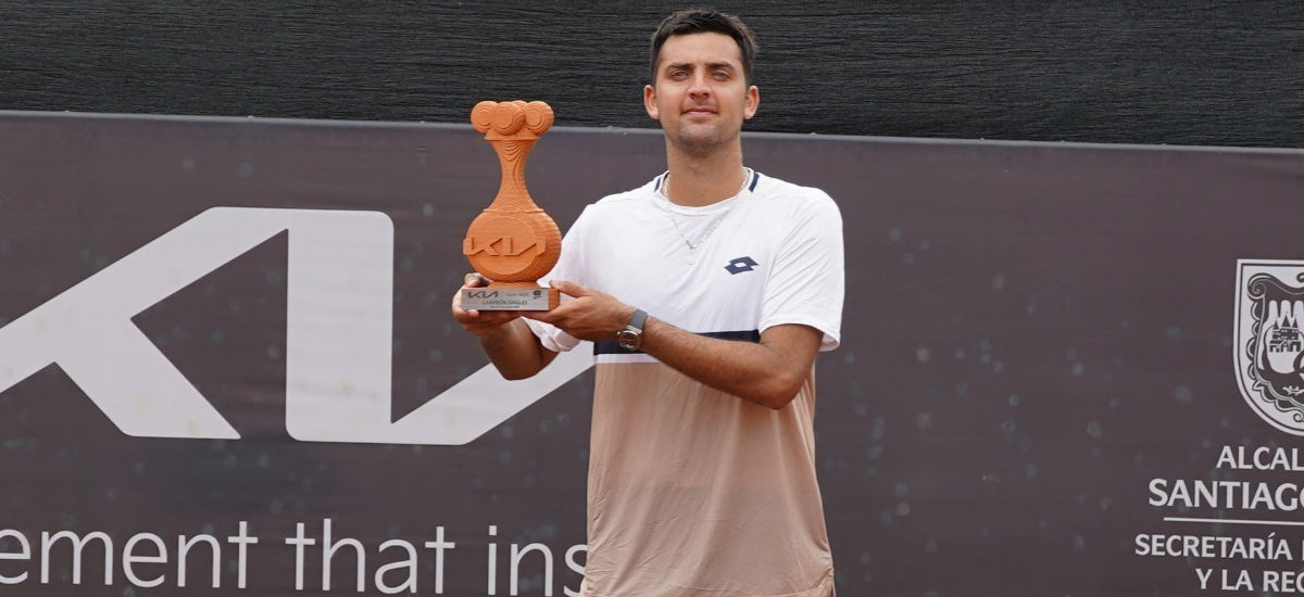 Tomás Barrios se coronó campeón del Challenger de Cali