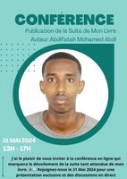 Auteur Abdifatah Mohamed Abdi - conférence audiovisuelle