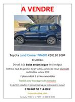 Toyota Land Cruiser Prado 2004, 4x4, haut de gamme