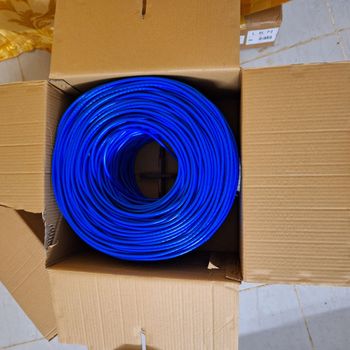 Câble réseau CAT6 Indoor 305M 23AWG CCA en bleu