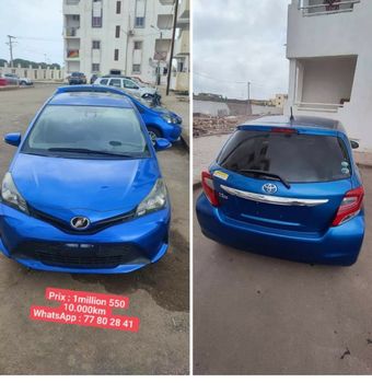 Toyota Vitz 2020, essence, automatique, importé de Dubai