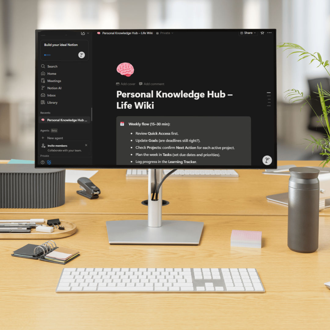 Notion for Beginners: The Ultimate Guide to Setting Up Your Productivity Hub