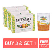 Medimix Transparent Glycerine And Lakshadi Oil Soap B3G1 FREE Image