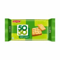 Britannia 50-50 Sweet & Salty Biscuits Image