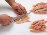 DB Chicken Boneless breast strips Image