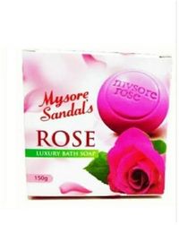 Mysore Sandals Rose Luxury Bath Soap Image