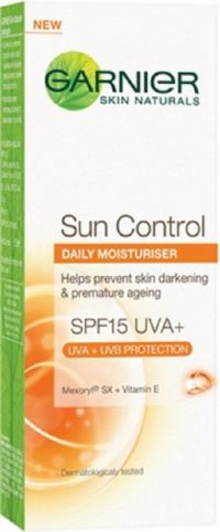 GARNIER Sun Control Daily Moisturiser Image