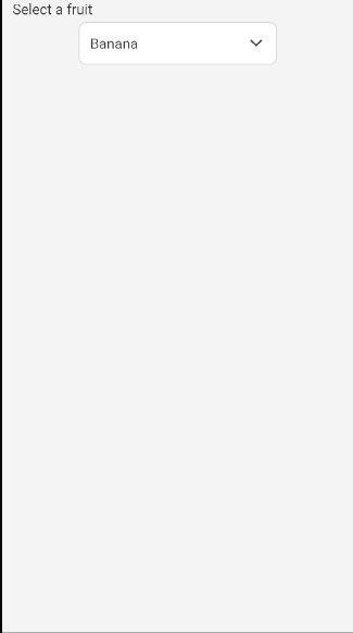 Dropdown Screenshot