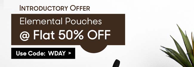 NEW Launch! Elemental Pouches! NEW Launch! Elemental Pouches!