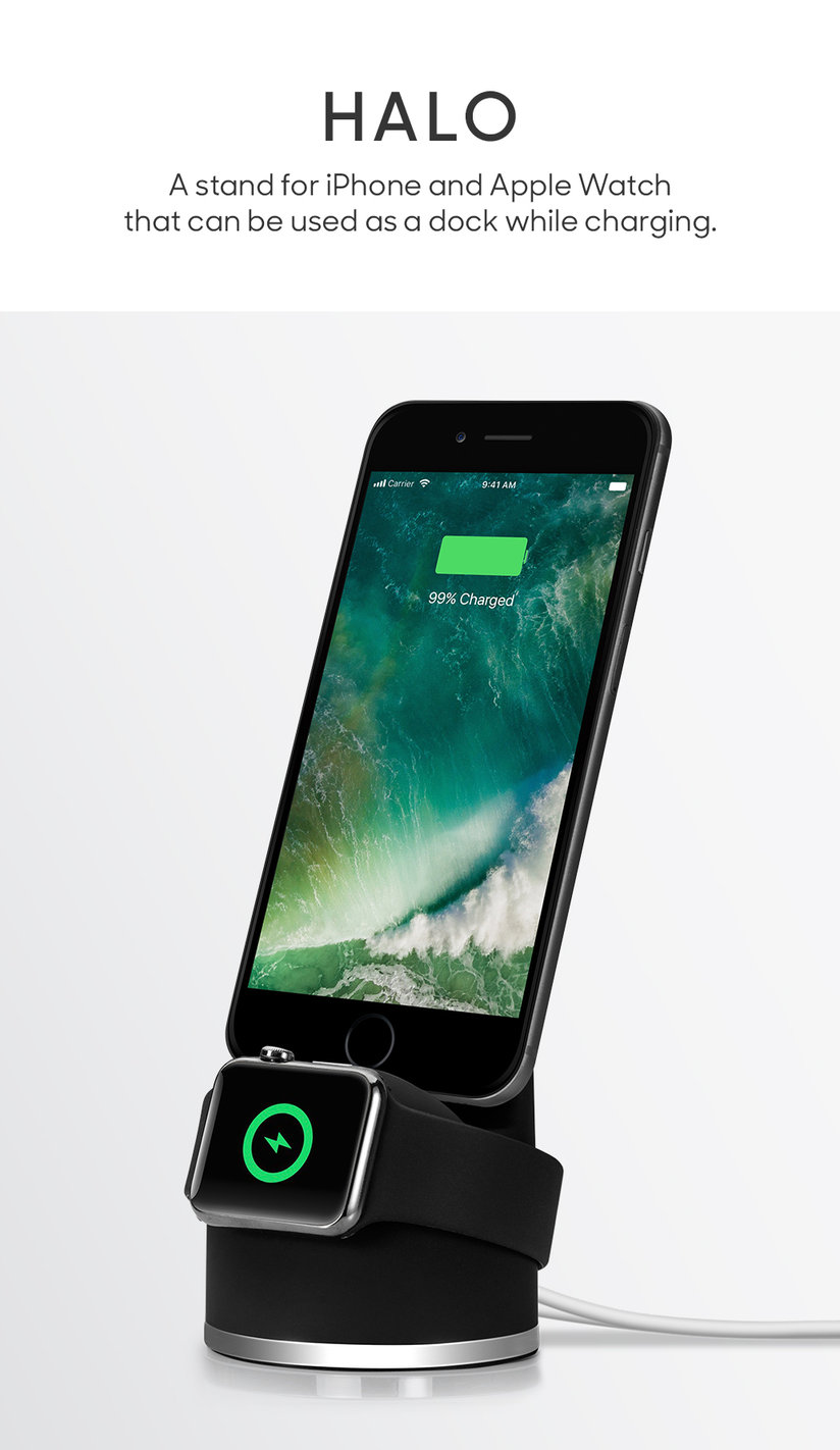 Halo A Stand For Apple Watch Iphone By Dailyobjects