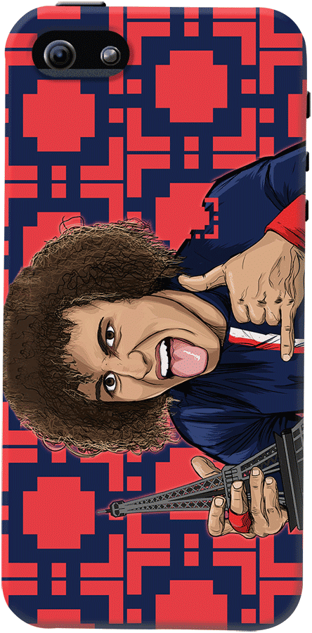 DailyObjects david Luiz Case For iPhone SE available at dailyobjects for Rs.0