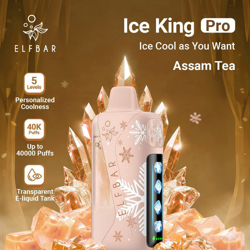 Assam Tea Elf Bar Ice King Pro 40000 Puffs
