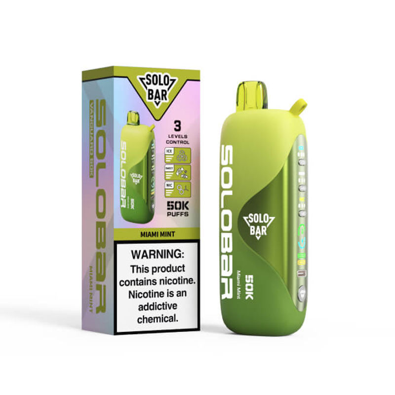 Cool Mint- Solo Bar 50000 Puffs