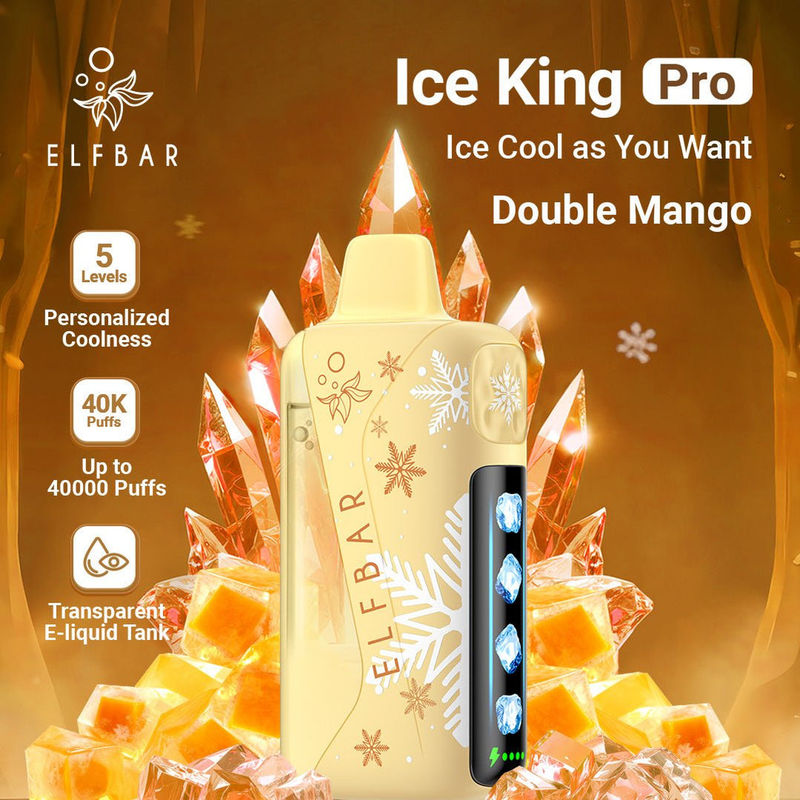 Double Mango Elf Bar Ice King Pro 40000 Puffs
