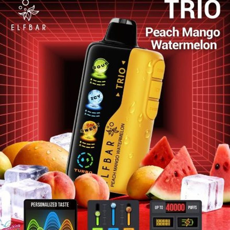 Elf Bar Trio Sour - Peach Mango Watermelon