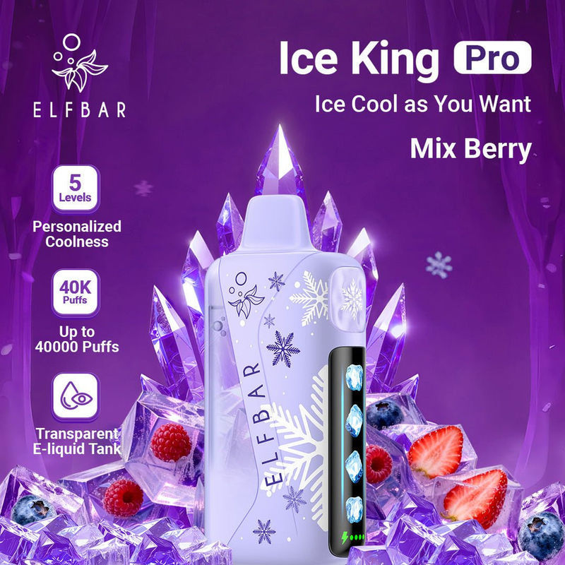 Mix Berry Elf Bar Ice King Pro 40,000 Puffs