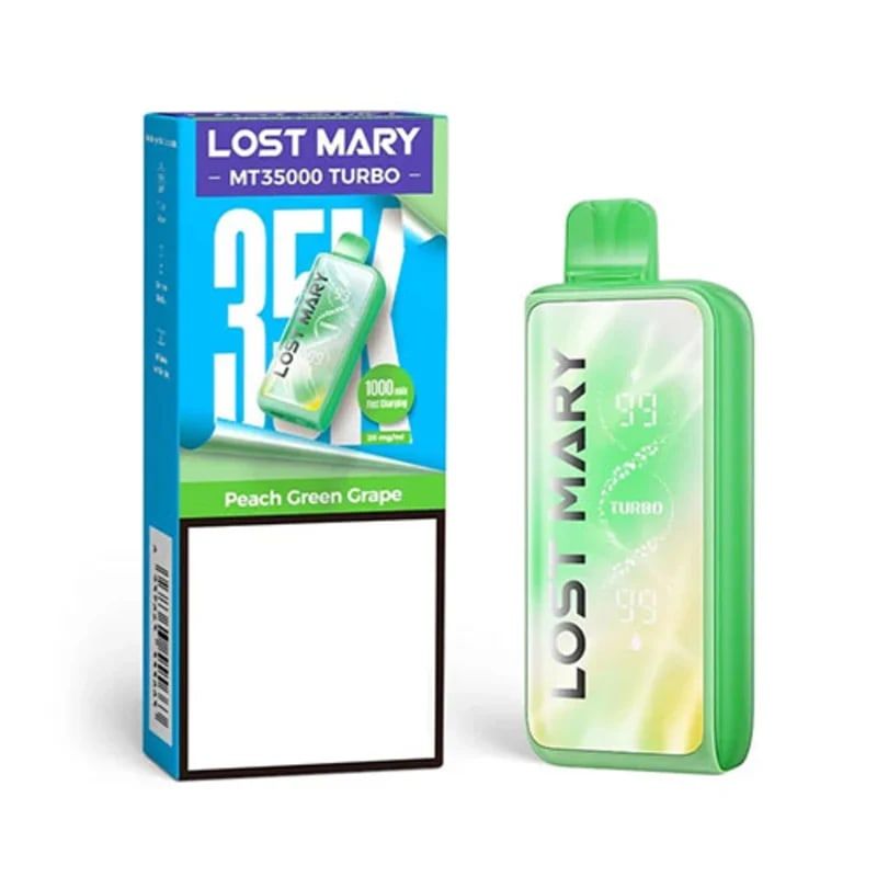 Peach Green Grape - Lost Mary MT 35000 Puffs
