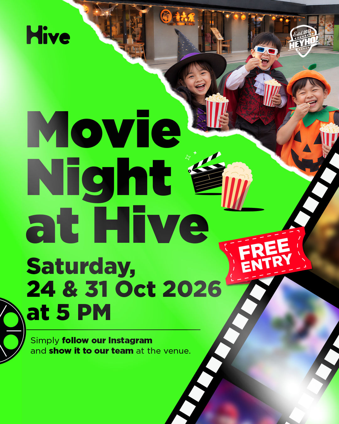 Movie Night at Hive: Nonton Film Gratis Bareng Keluarga di Kota Harapan Indah - Damai Putra Group