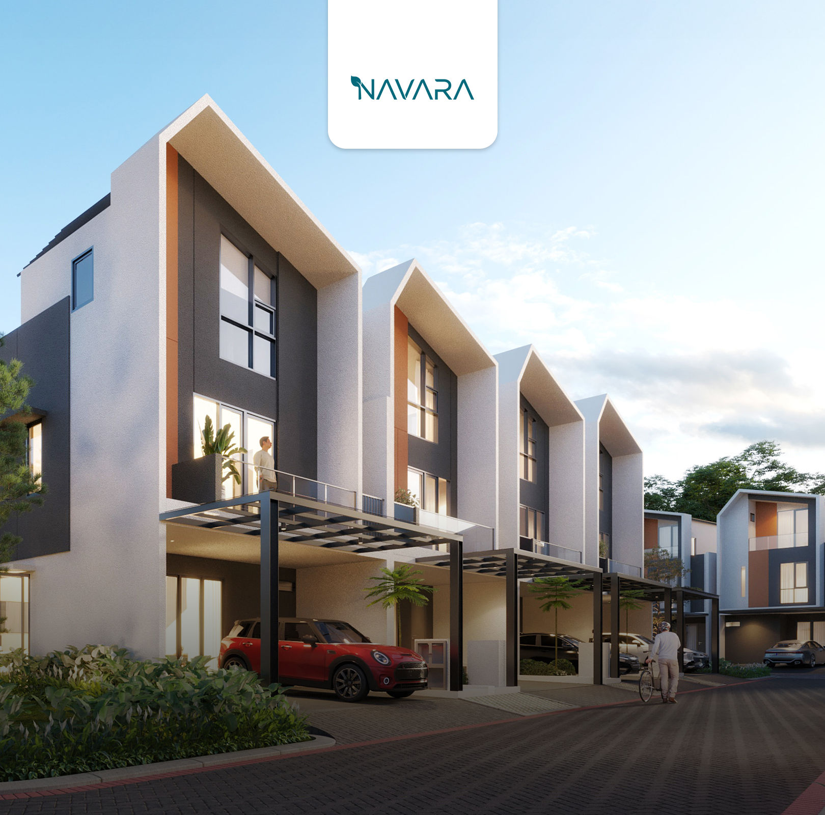 Navara | Cluster Terbaru di Kota Harapan Indah - Damai Putra Group